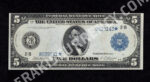 FRN 850* 1914 $5 typenote