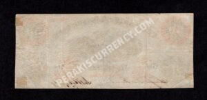 Savannah Georgia $50 1860 Obsolete Back