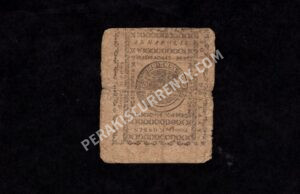 Maryland $4 12/7/1775 Colonial Back
