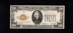 FR 2402 1928 $20 Gold Certificate
