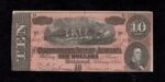 T68 $10 1864 confederates