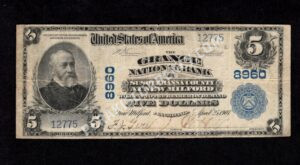 600 New Milford , Pennsylvania $5 1902 Nationals Front