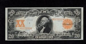 Gold Certificates 1186 1906 $20 typenote Front