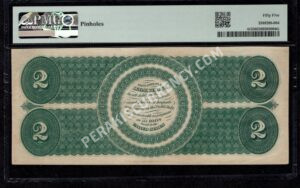 Legal Tender 41 1862 $2 typenote Back
