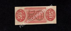 FR 1346 $0.50 3rd Issue fractionals Back