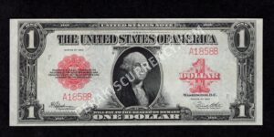 Legal Tender 40 1923 $1 typenote Front
