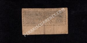 Maryland 2/3 of a Dollar 4/10/1774 Colonial Back