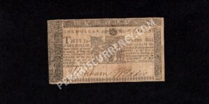 Maryland $1 4/10/1774 Colonial Front