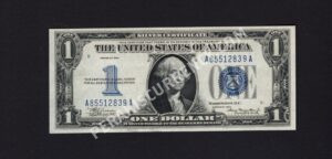 FR 1606 1934 $1 Silver Certificates Front