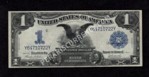Silver Cert. 233 1899 $1 typenote Front
