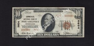 1801-2 Philadelphia, Pennsylvania $10 1929II Nationals Front
