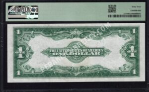 Silver Cert. 237 1923 $1 typenote Back