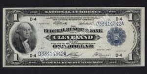 FRBN 720 1918 $1 typenote Front