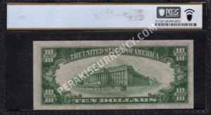 FR 2309 1934A  $10 North Africa Back