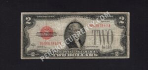 FR 1503 1928B $2 Legal Tender Notes Front