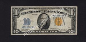 FR 2309 1934A $10 North Africa Front