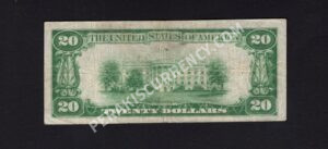 1802-1 Easton, Pennsylvania $20 1929 Nationals Back