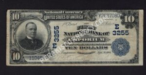 624 Emporium , Pennsylvania $10 1902 Nationals Front