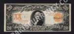 FR 1185 $20 typenote