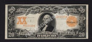Gold Certificates 1185 1906 $20 typenote Front