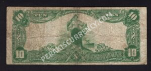 631 Marietta, Pennsylvania $10 1902 Nationals Back