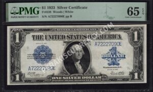 Silver Cert. 238 1923 $1 typenote Front