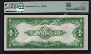 Silver Cert. 238 1923 $1 typenote Back