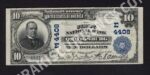 627 Orwigsburg, Pennsylvania $10 1902 Nationals